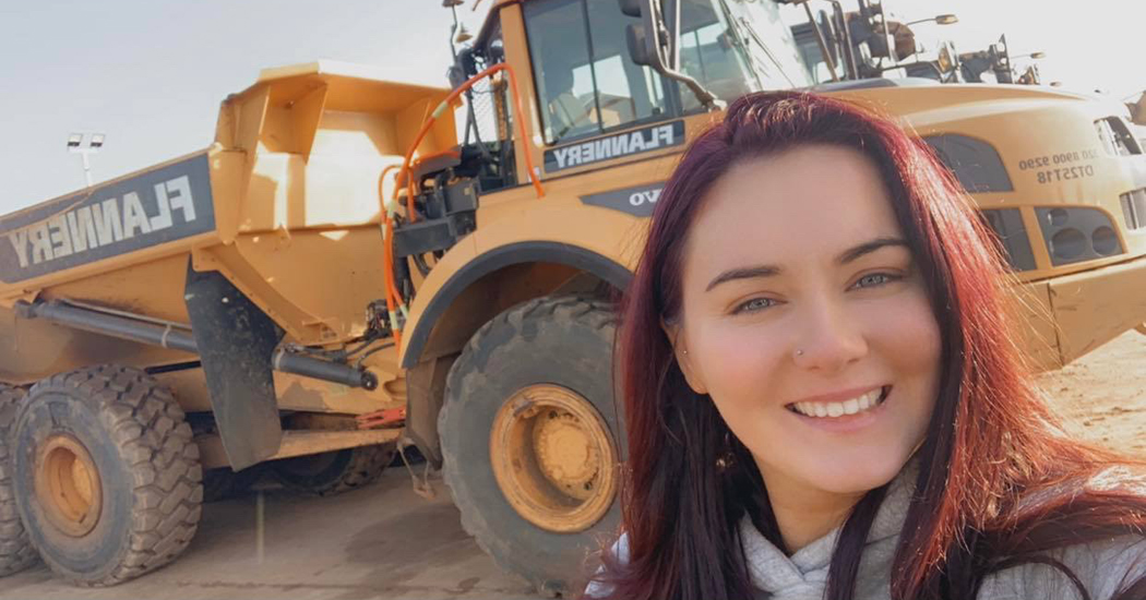 Megan keeps on trucking and breaking stereotypes! - Donegal Woman